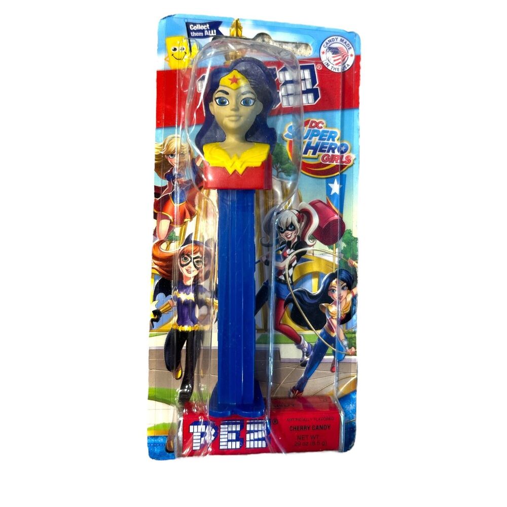 NEW PEZ Dispenser DC Super Hero Girls WONDER WOMAN